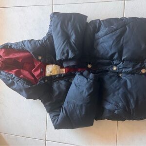 Zara toddler 3-4 years winter jacket navy blue Puffer Jacket